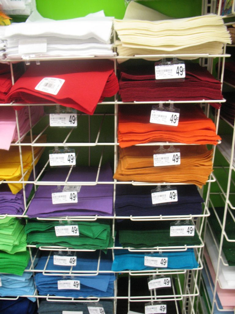 felt in store